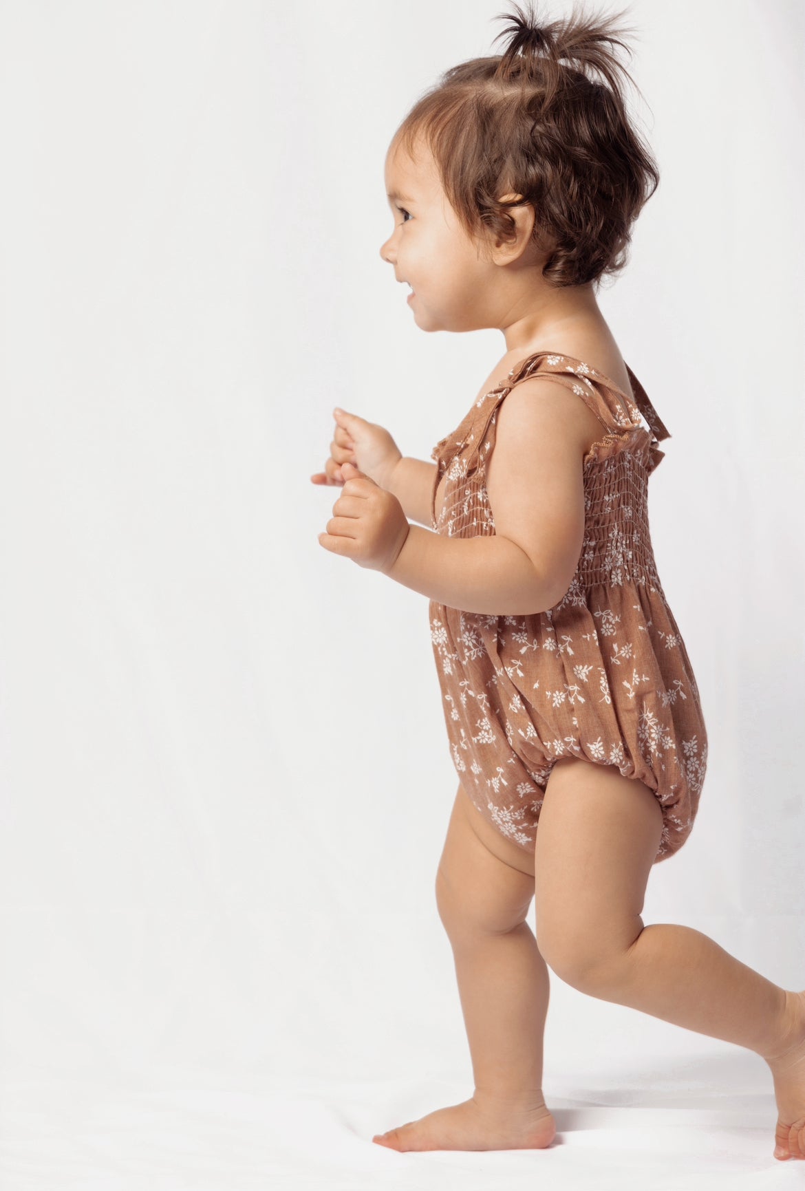 Floral Linen Romper