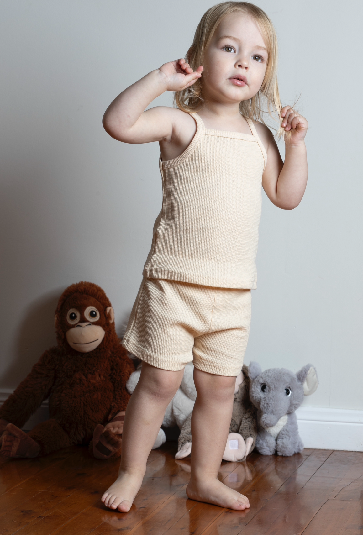 Waffle Set - Beige